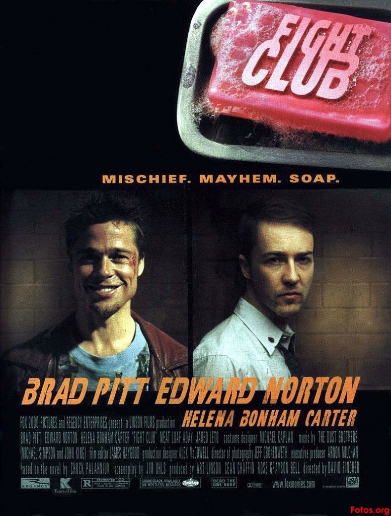 Fight Club, one of the very few cases in which the movie was better than the book.