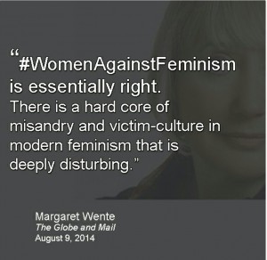 Women against Feminism: Just a meaningless social media trend?