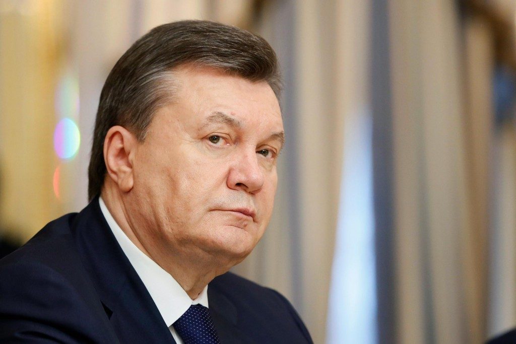 Victor Yanukovych fled from Ukraine to Russia after months of protests against his government.  Image Source: nbcnews.com