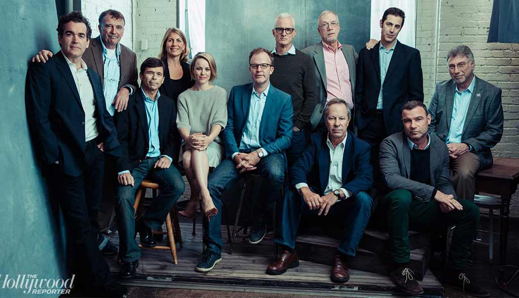 The cast of Spotlight. Image courtesy of The Hollywood Reporter
